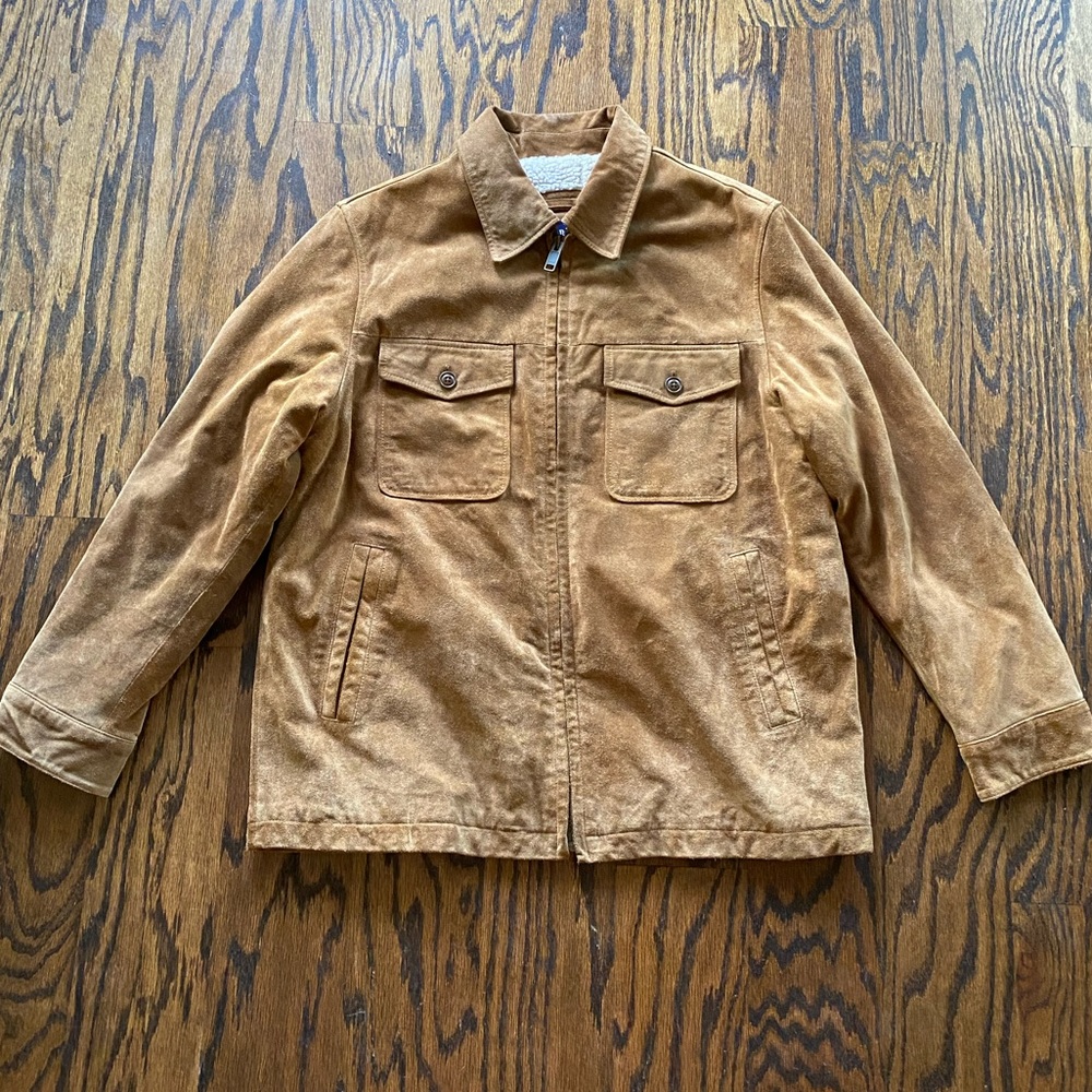 Gap leather jacket